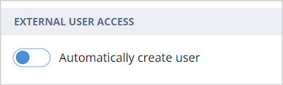 Automatically create user enabled with Roles field displayed