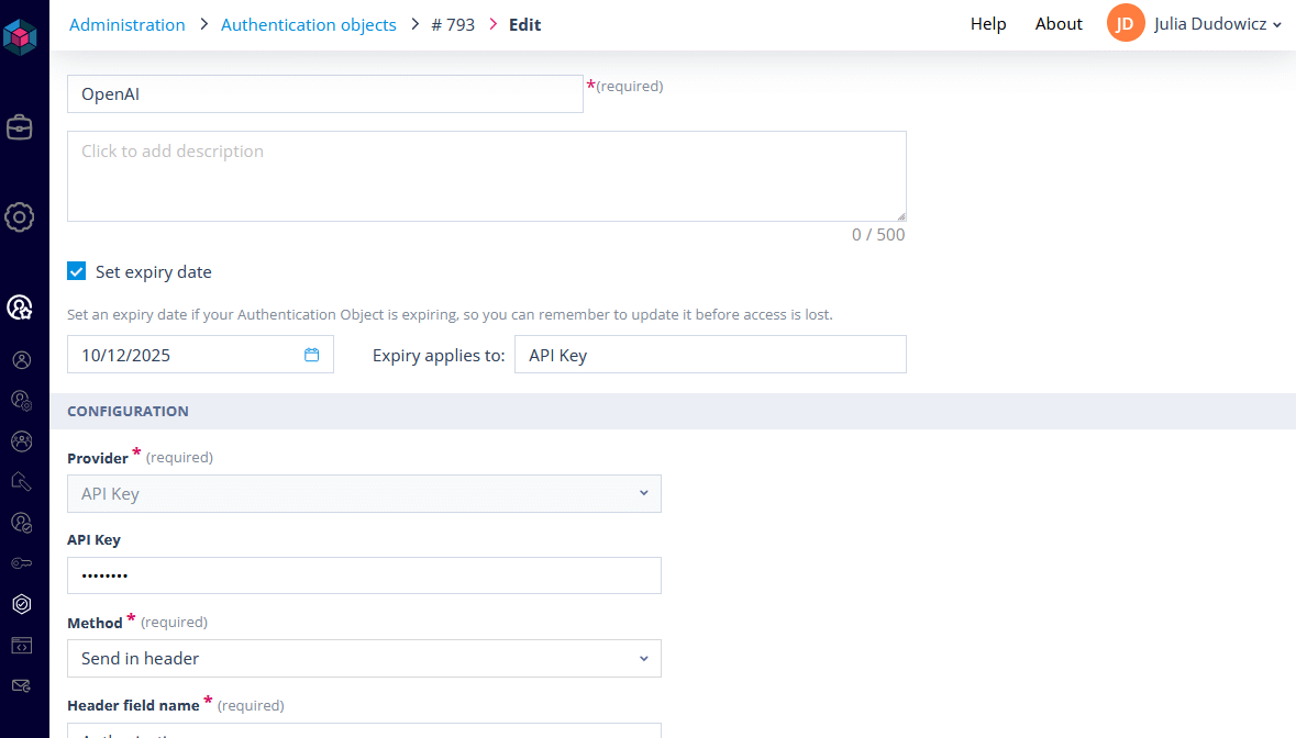 Feature demo