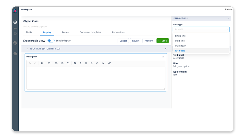 Feature demo